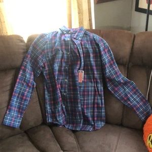 Vineyard Vines Slim Fit Whale Shirt Size Small
